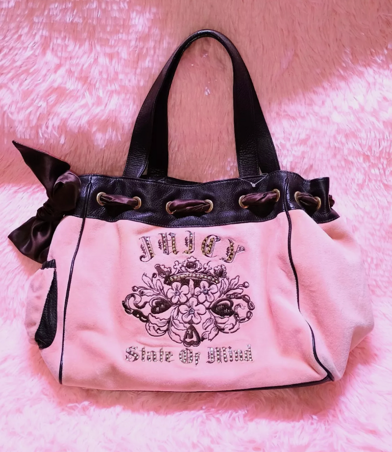 Rare Vintage Juicy Couture "Juicy State of Mind" Daydreamer Bag